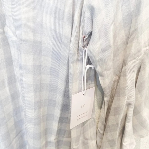 NWT LC Lauren Conrad Bell Sleeve Blouse - Picture 4 of 6